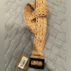 Bagatelle France belt - rattan stretch ONE SIZE FITS MOST belt. Brand new!
